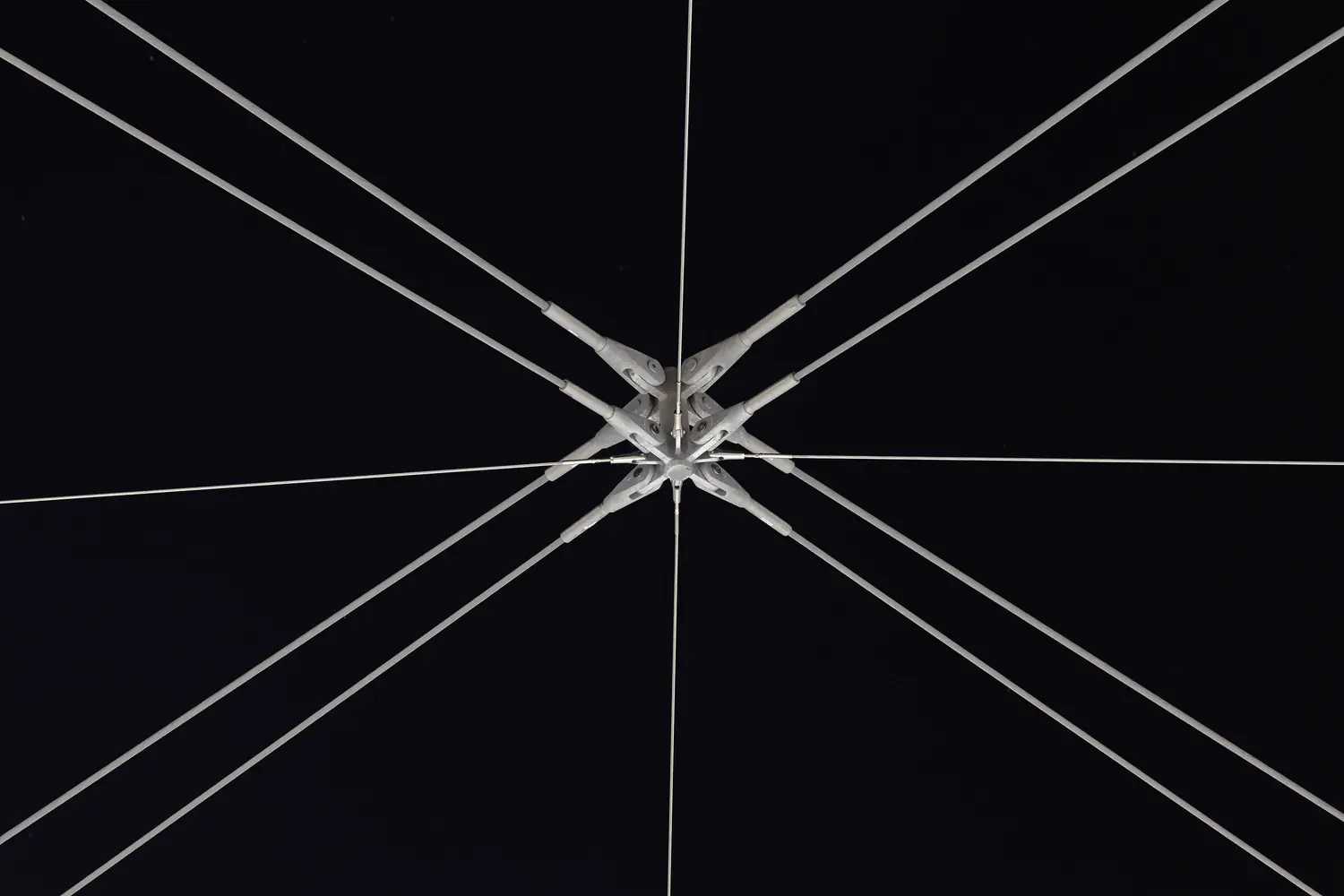 Ropes meeting at a node