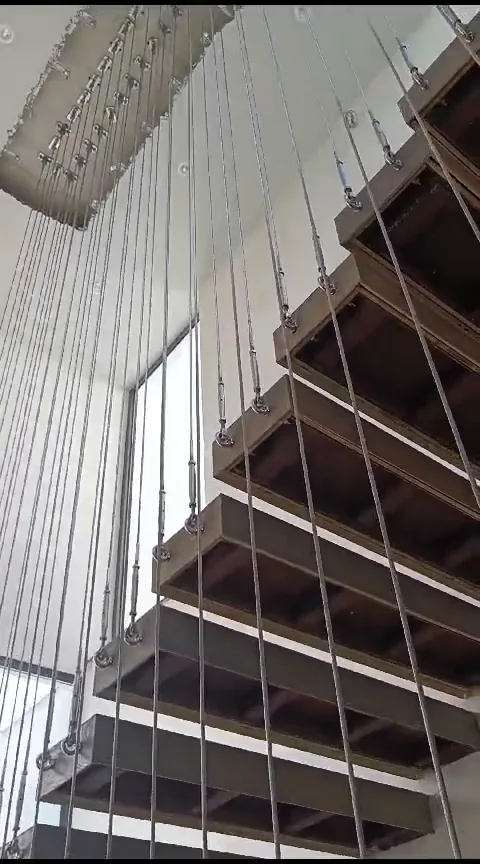 Vertical cable railing, private residence, Delhi