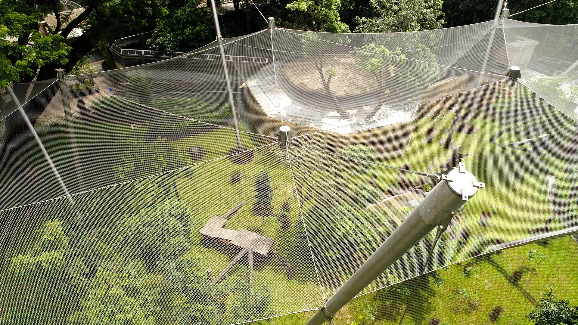 Leopard enclosure, Mumbai Zoo