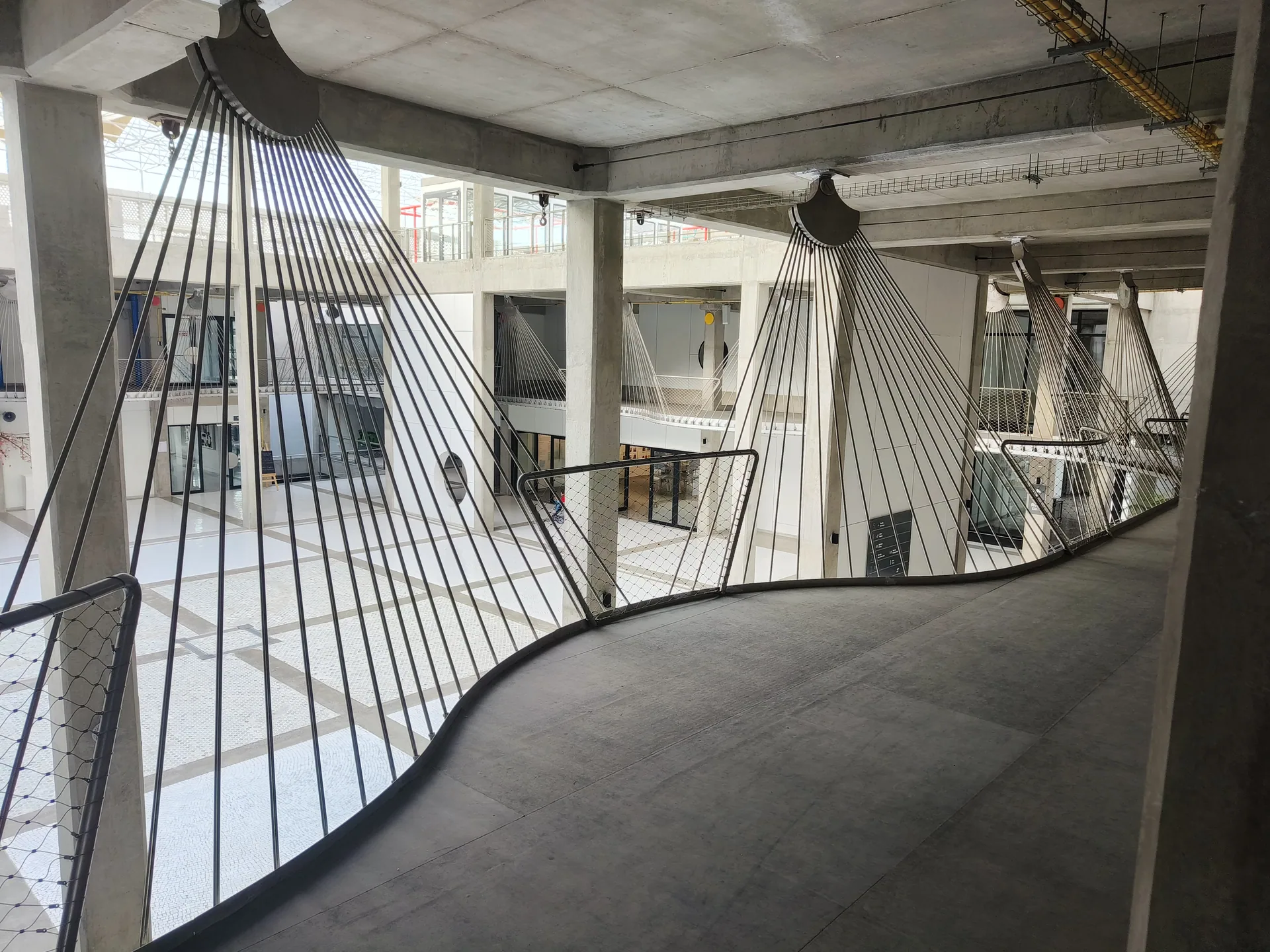 Webnet railings, Third Space, Udaipur