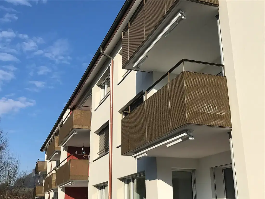 Cladding and sun screens